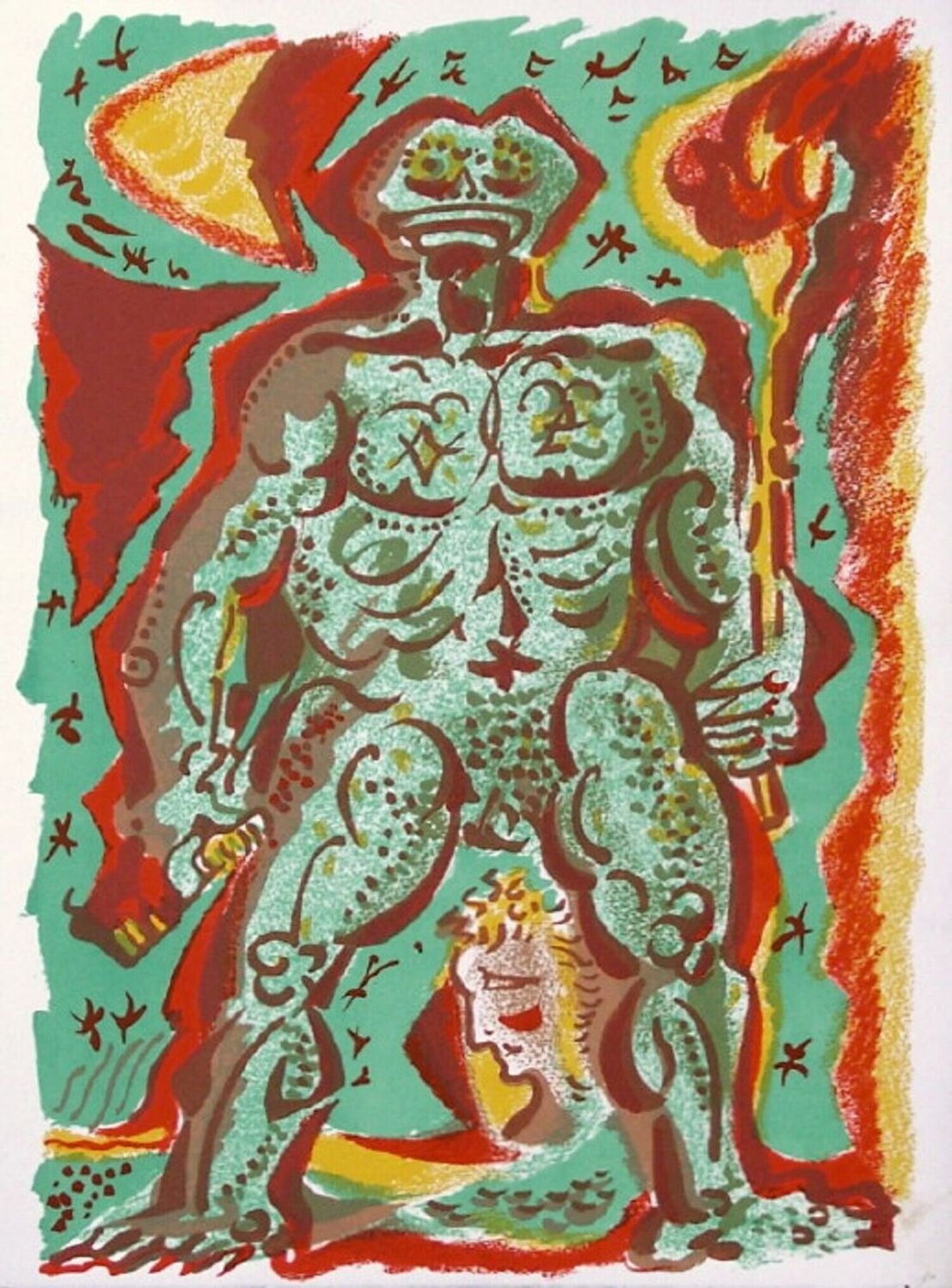Personnage II André Masson Stampa in vendita