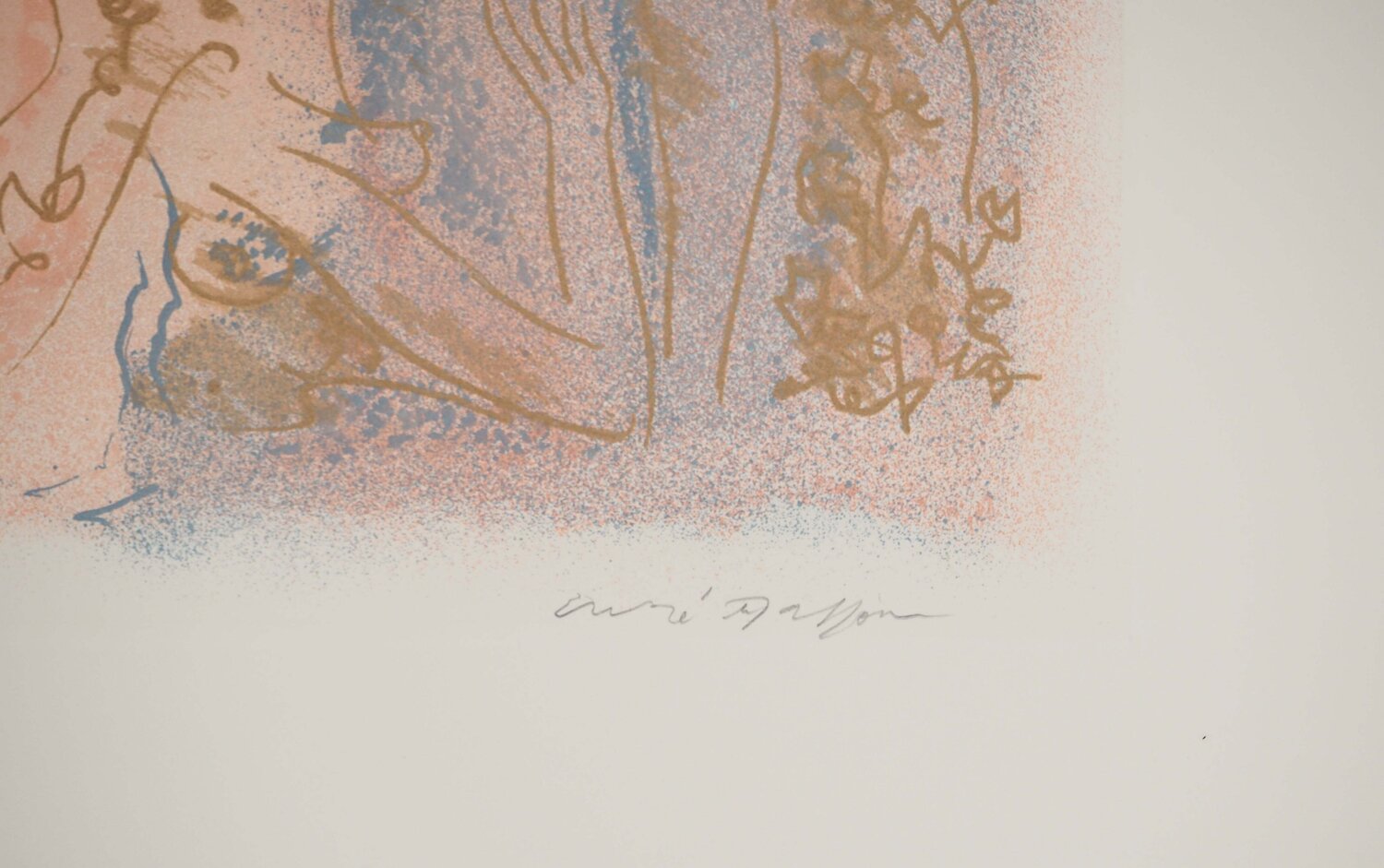 Baisers et caresse André Masson Stampa in vendita