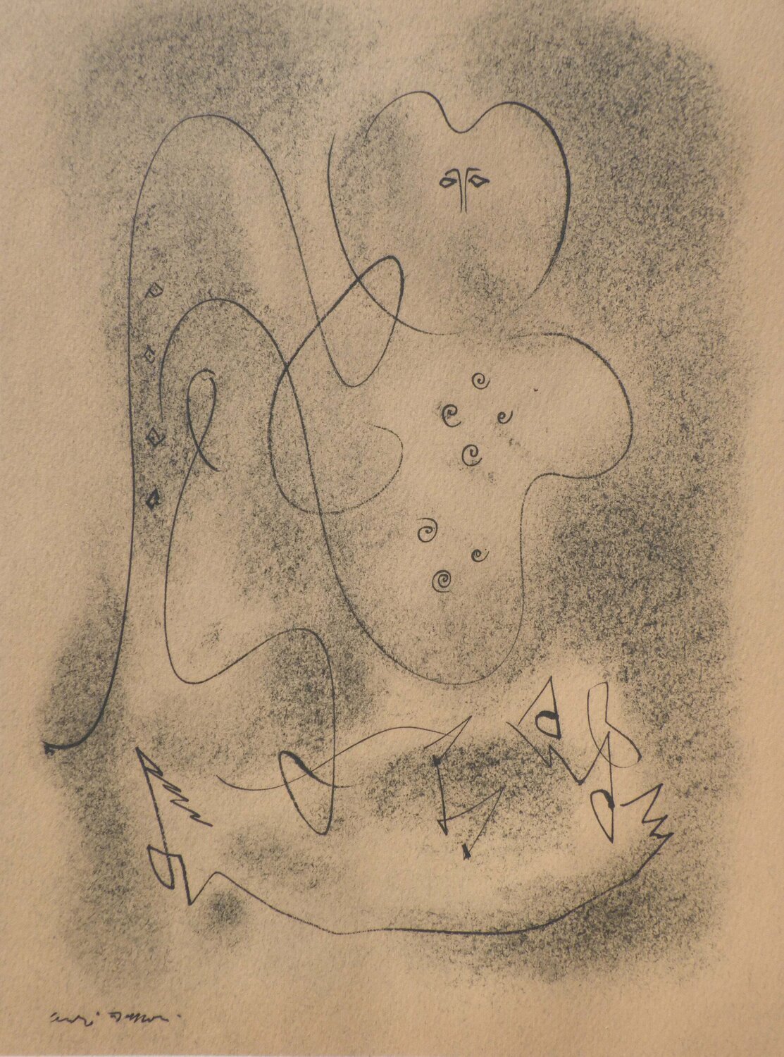 La pieuvr André Masson Afdruk te koop