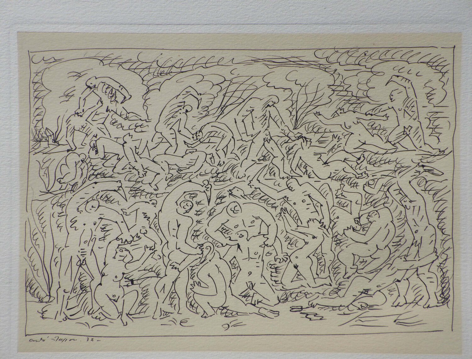 Le massacr André Masson Stampa in vendita
