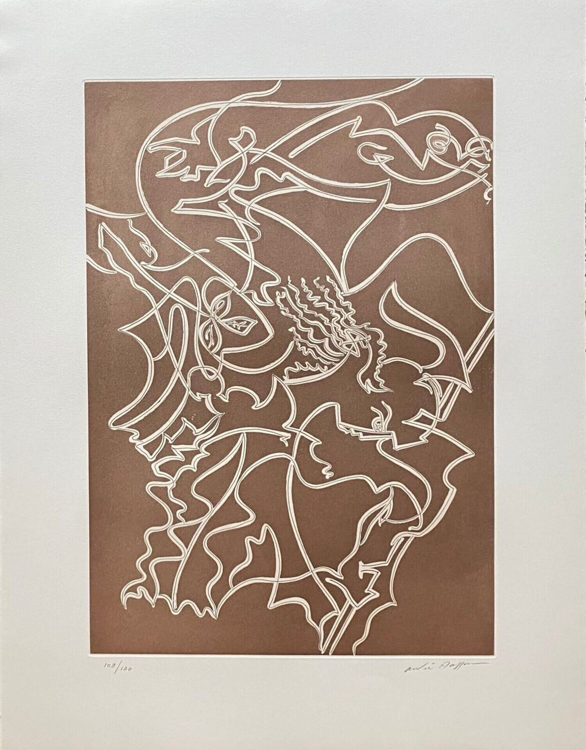 Athéna André Masson Afdruk te koop