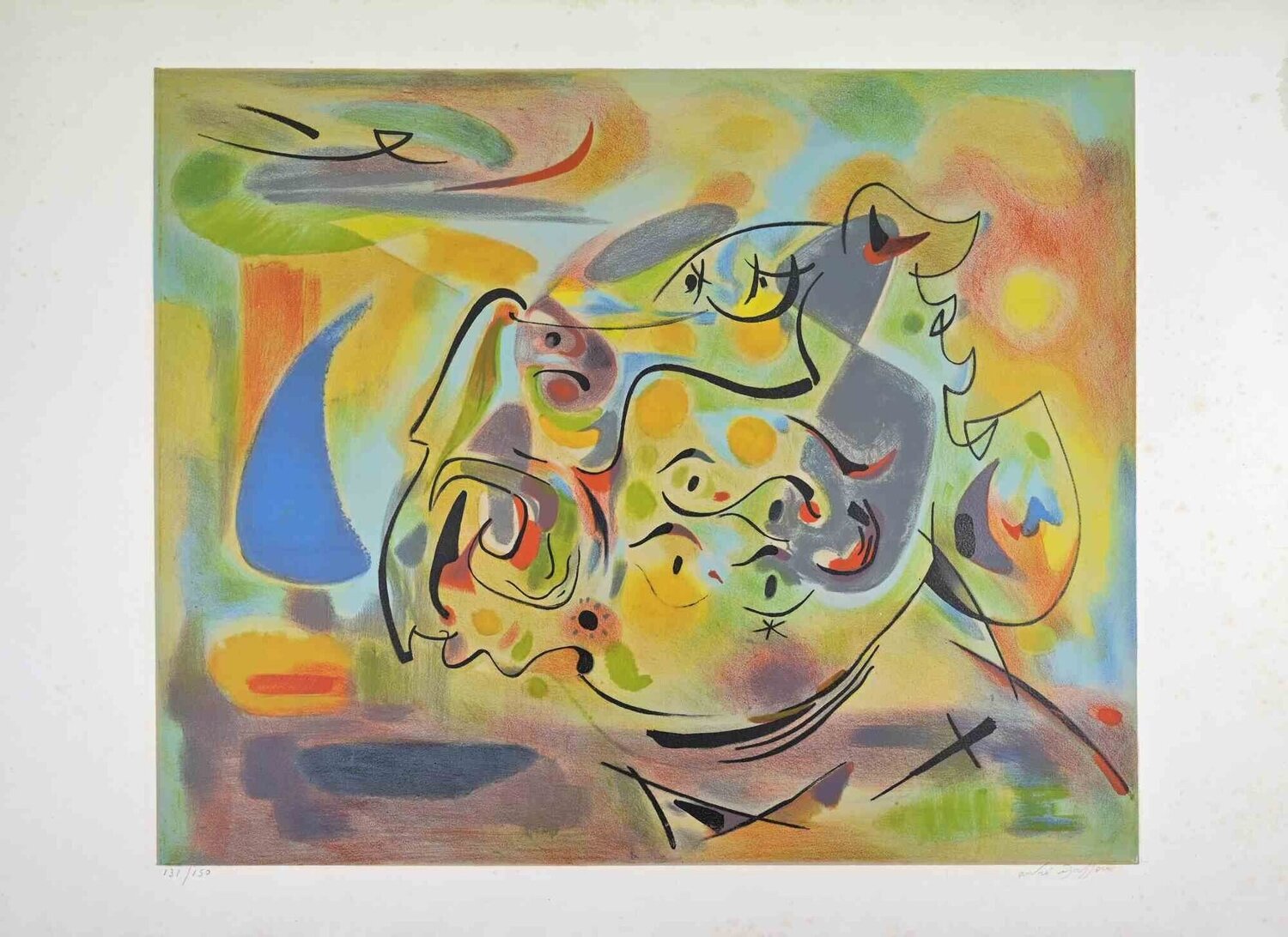 Aurore André Masson Afdruk te koop