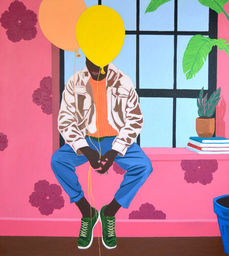 Out of sight van Tafadzwa Masudi, Schilderij te koop op Singulart