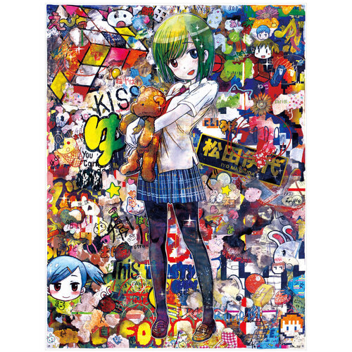 Harajuku Kiss van Mr., Afdruk te koop op Singulart