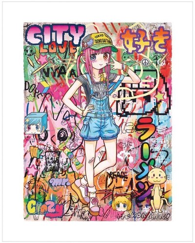 City Girl's New Life van Mr., Afdruk te koop op Singulart