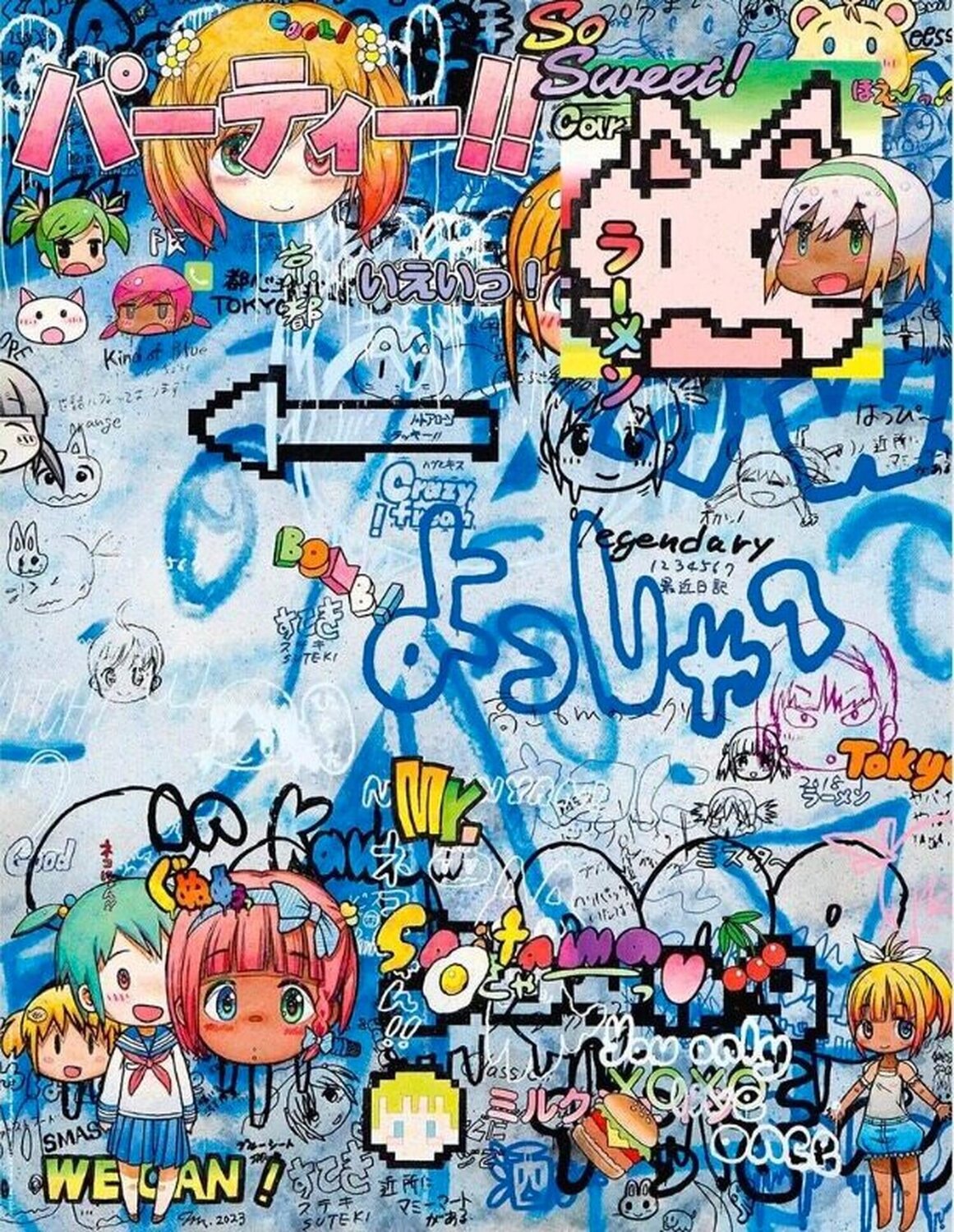 “Blue Tomorrow”🔹🔷🟦🔵💙🩵 Mr. Druck zu verkaufen