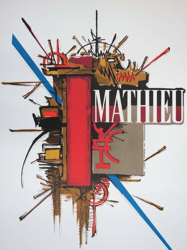 Symboles by Georges Mathieu, Print for Sale on Singulart