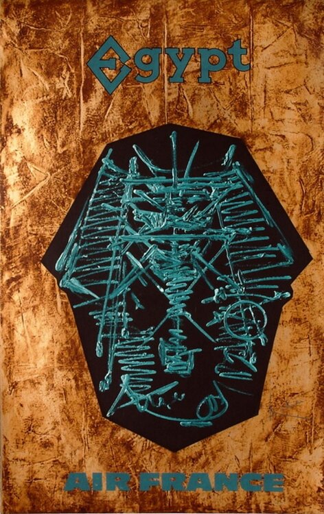 Air France - Egypte Georges Mathieu