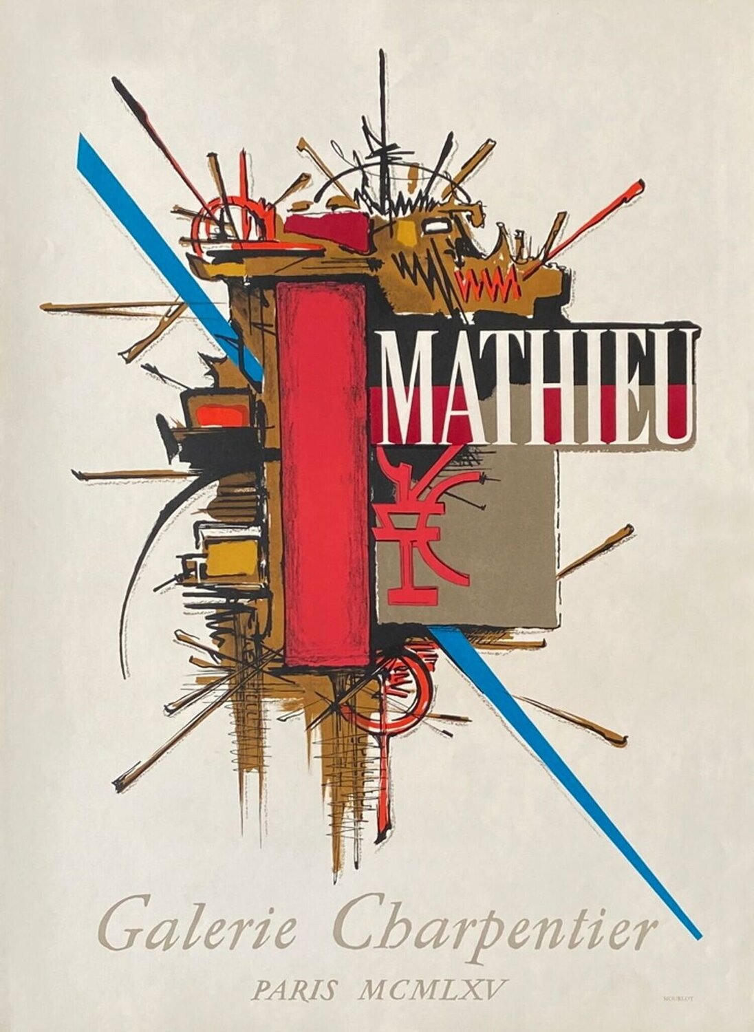 Galerie Charpentier Georges Mathieu