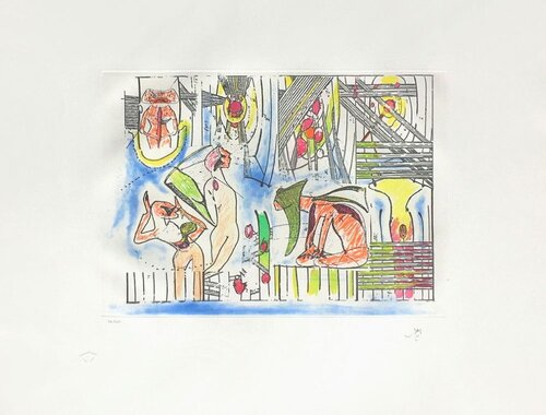 Flamme fatale by Roberto Matta, Print for Sale on Singulart