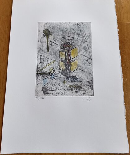 Droites Liberees plate VII van Roberto Matta, Afdruk te koop op Singulart