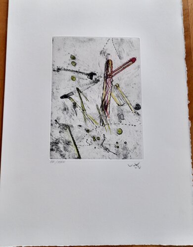 Droites Liberees Plate 1  van Roberto Matta, Afdruk te koop op Singulart