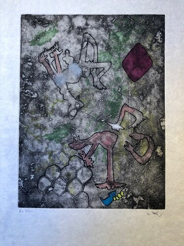 Centre Noeds - Plate VII van Roberto Matta, Afdruk te koop op Singulart