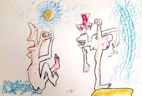 SIN TITULO by Roberto Matta, 종이 for Sale on Singulart