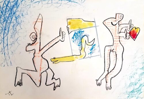 SIn Titulo by Roberto Matta, 종이 for Sale on Singulart