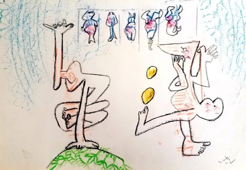 Sin Titulo von Roberto Matta, Werk auf Papier kaufen auf Singulart