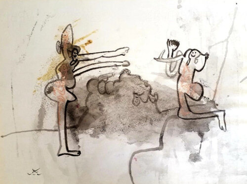 No Name van Roberto Matta, Werk op papier te koop op Singulart