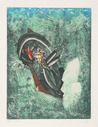 L’ergofrage (Naufrage du Titanic) from Hom’mere III - L’Ergonaute van Roberto Matta, Afdruk te koop op Singulart