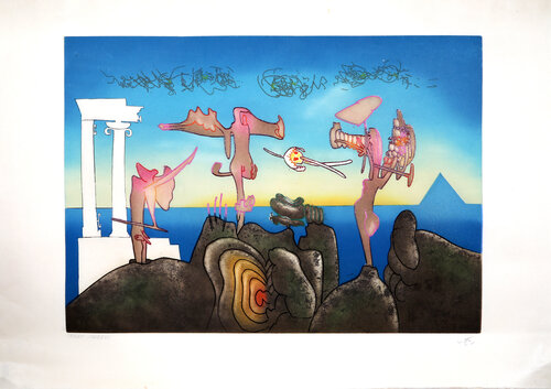5 AM from L'Arc Obscure des Heures by Roberto Matta, Print for Sale on Singulart
