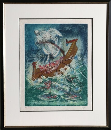 Les naufrageants from Hom'mere II - L'Eautre van Roberto Matta, Afdruk te koop op Singulart
