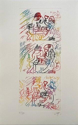Ubu roi III by Roberto Matta, Print for Sale on Singulart