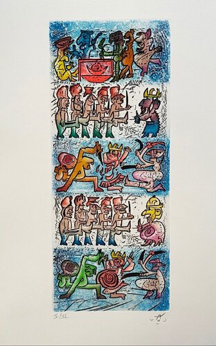 Ubu roi IV van Roberto Matta, Afdruk te koop op Singulart