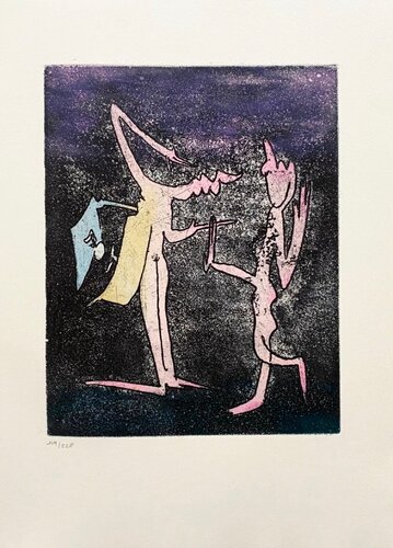 Hommage à André Pieyre de Mandiargues van Roberto Matta, Afdruk te koop op Singulart