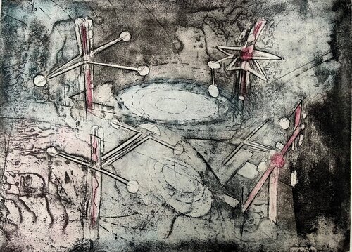 Come detta dentro vo significando - 6 by Roberto Matta, Print for Sale on Singulart