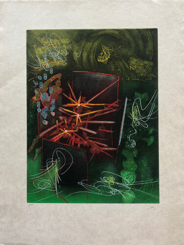 Je Suis Entact from Une Saison en Enfer by Roberto Matta, 인쇄 for Sale on Singulart