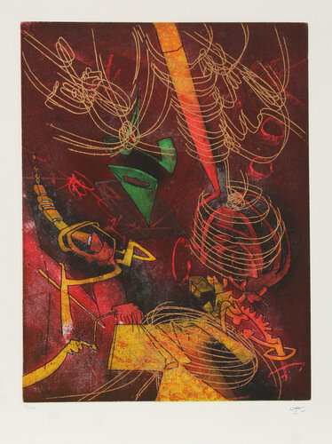 Hom'mere IV - 1 by Roberto Matta, 인쇄 for Sale on Singulart