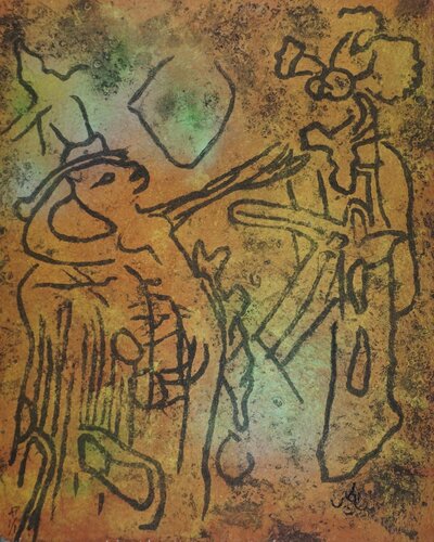 The Eld of The World de Roberto Matta, Impresión a la venta en Singulart