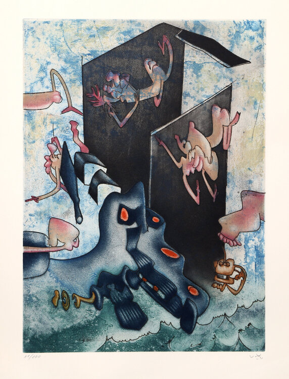 La Danse de la Mort  - Planche 7 (299) Roberto Matta