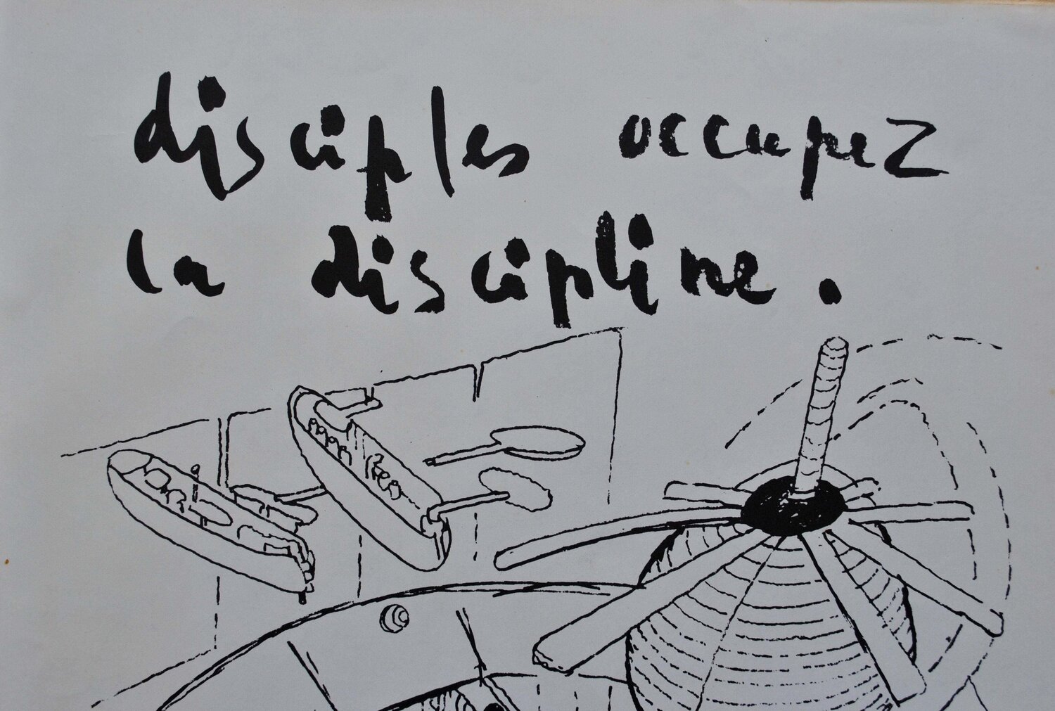 Discipline révolutionnair Roberto Matta Stampa in vendita