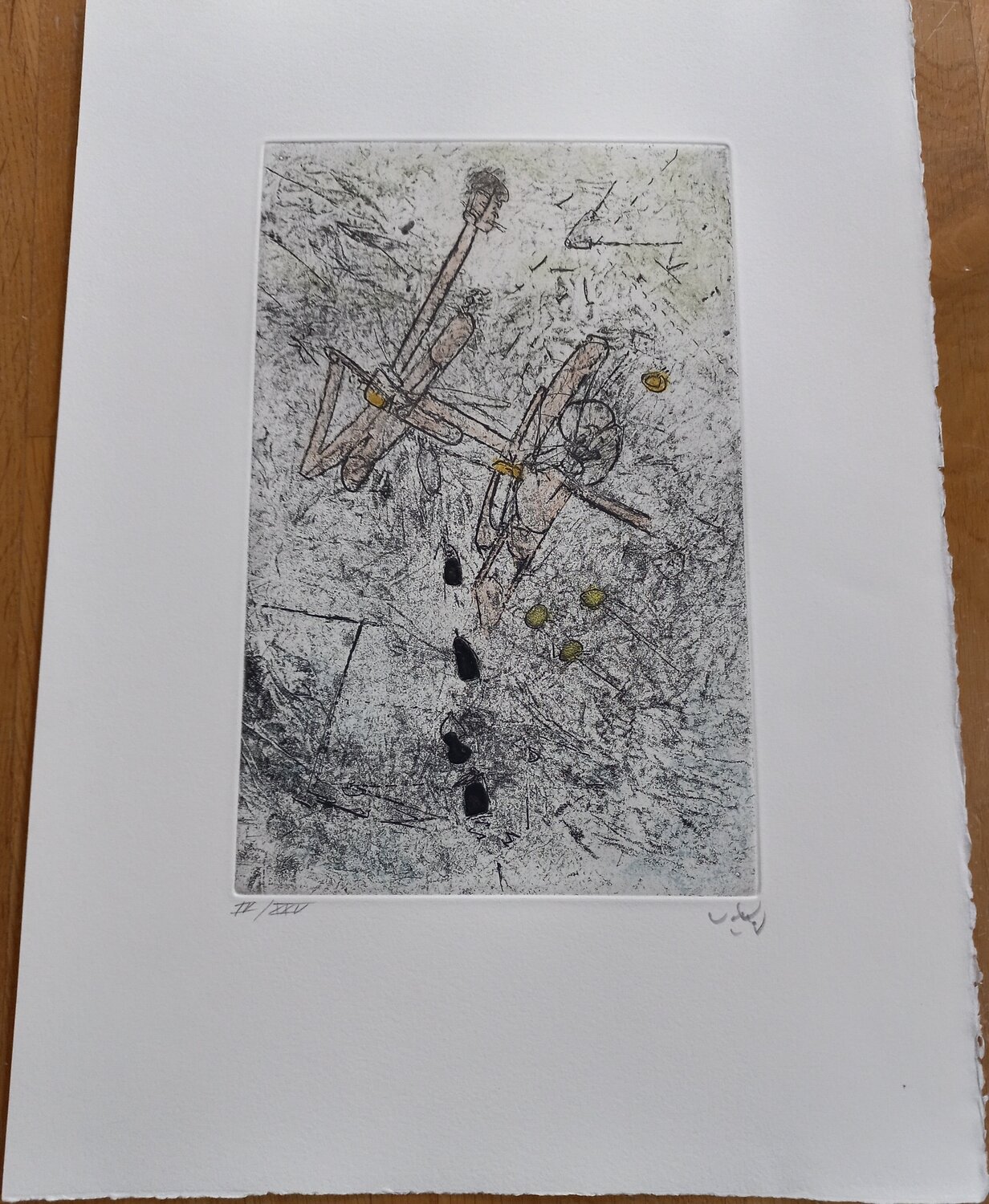 Droites Liberees plate V Roberto Matta Print for sale
