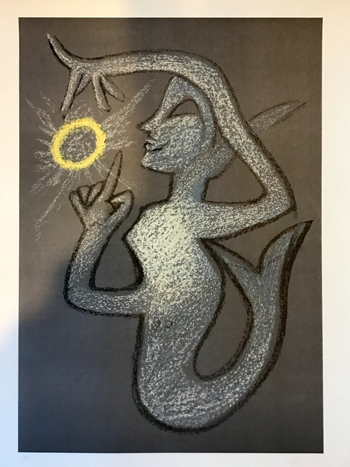 Senza titolo Roberto Matta Stampa in vendita