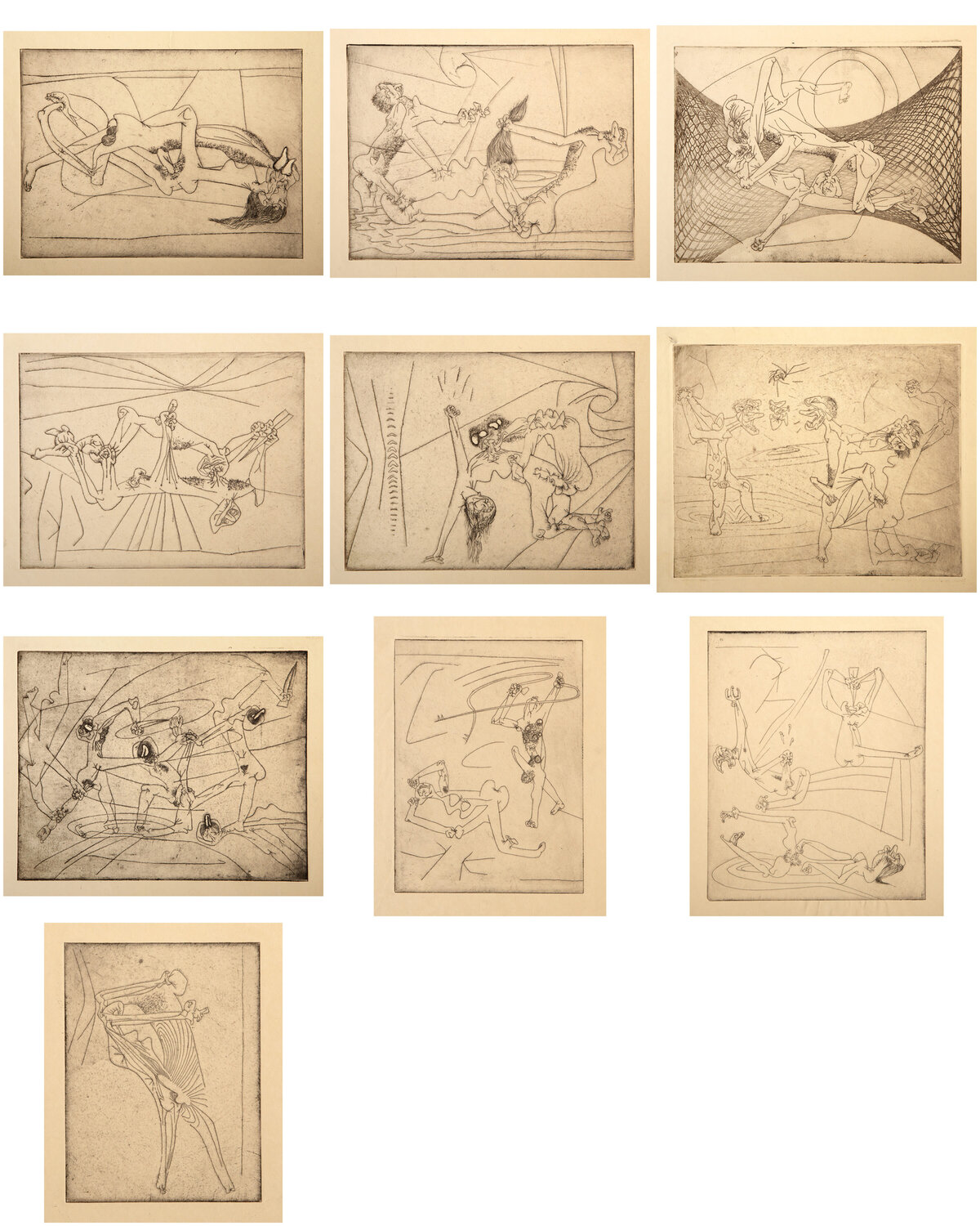 The New School Roberto Matta Stampa in vendita