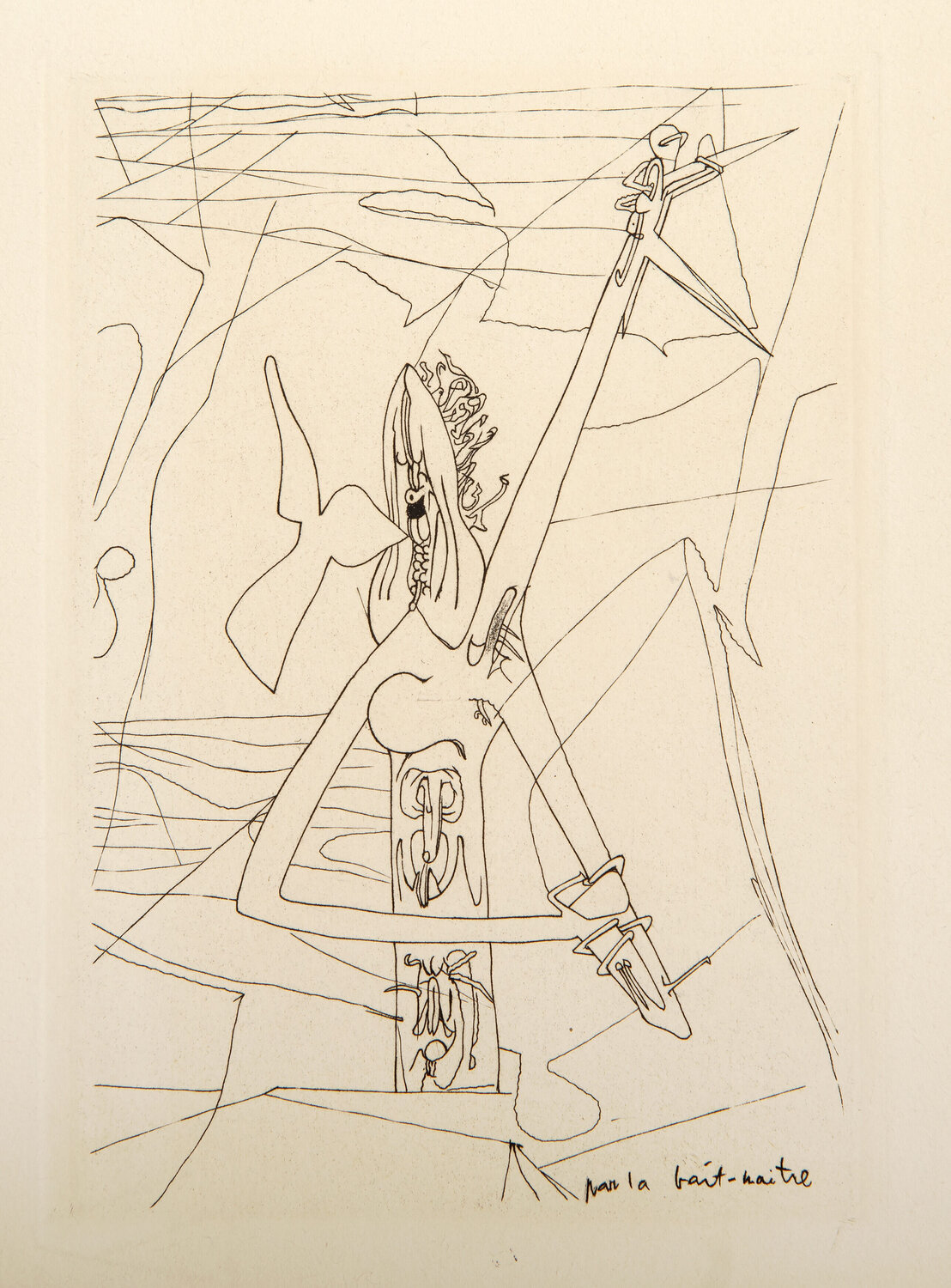 Par La Bait Naitre Roberto Matta Stampa in vendita