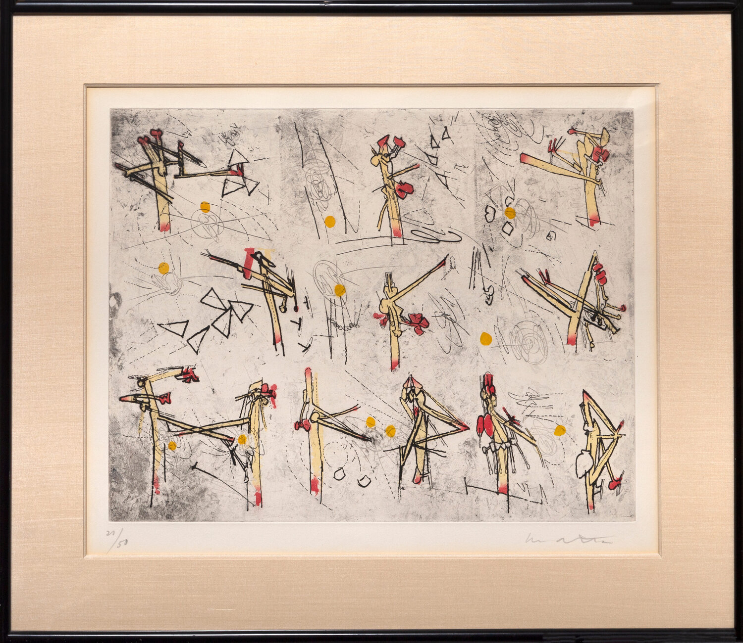 Cosmicstrip 1 Roberto Matta Stampa in vendita