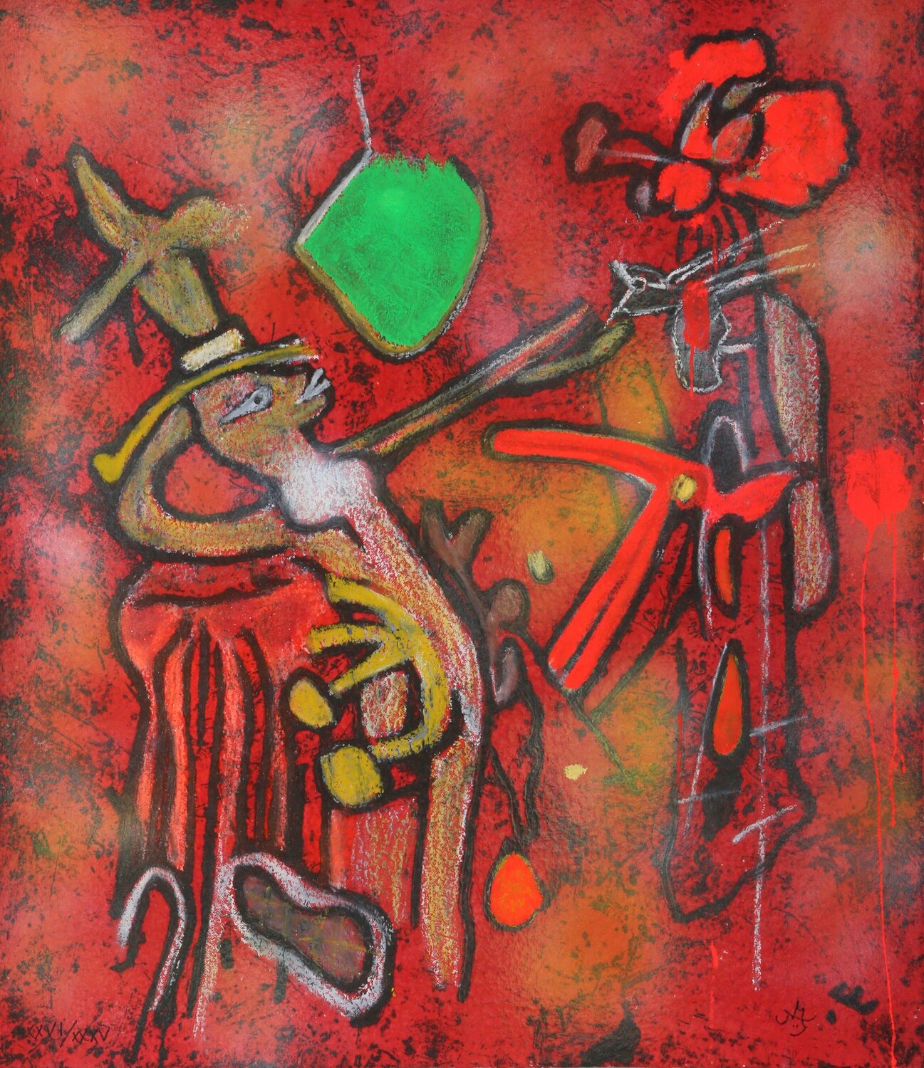 The Eld of the World Roberto Matta Stampa in vendita