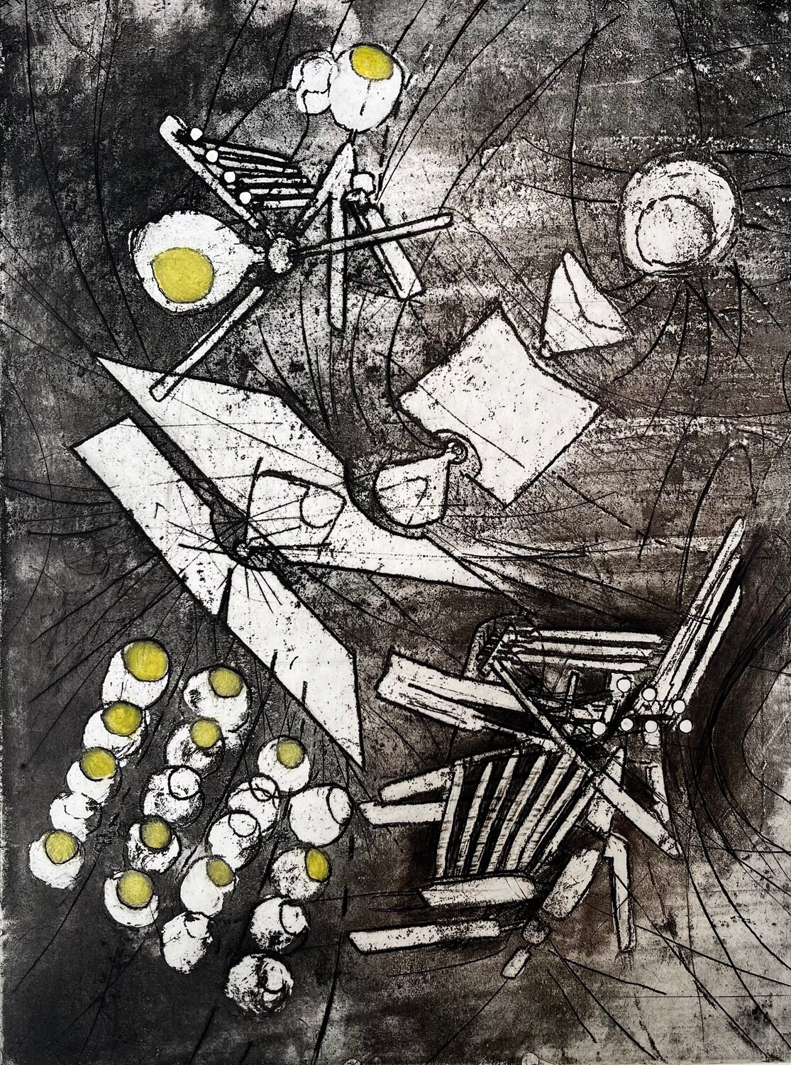 Come detta dentro vo significando - 16 Roberto Matta Stampa in vendita