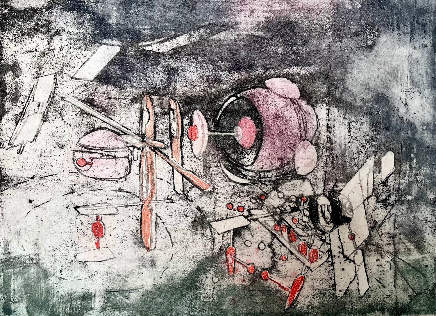 Come detta dentro vo significando - 14 Roberto Matta Stampa in vendita