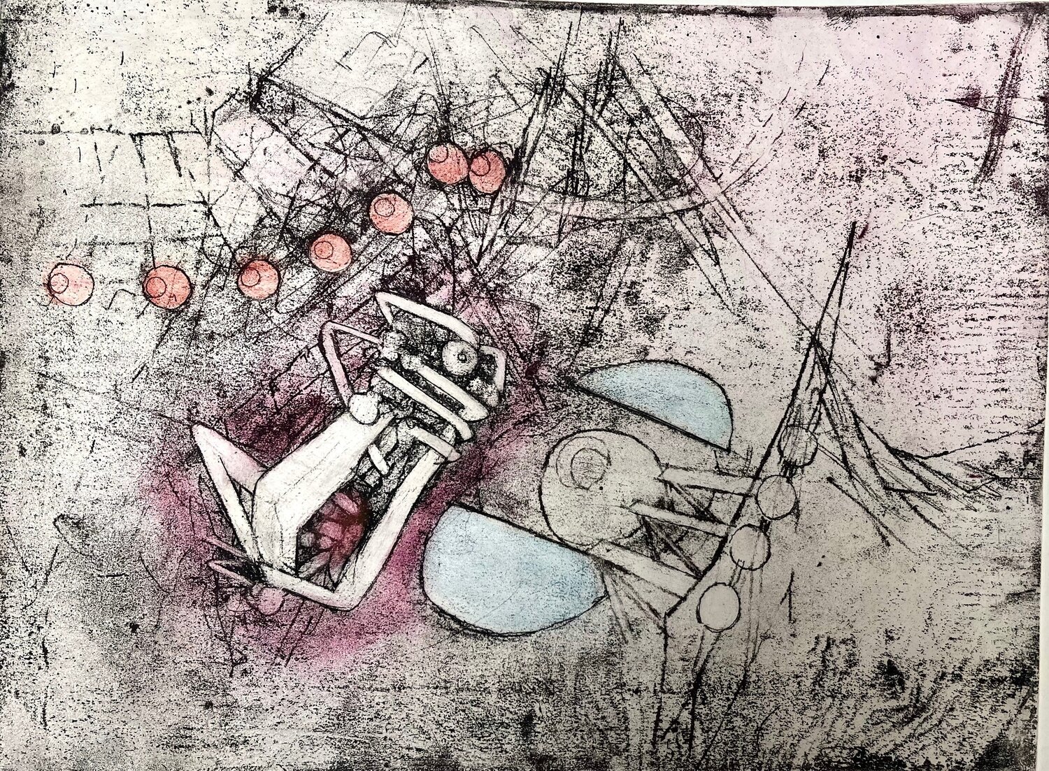 Come detta dentro vo significando - 7 Roberto Matta Stampa in vendita