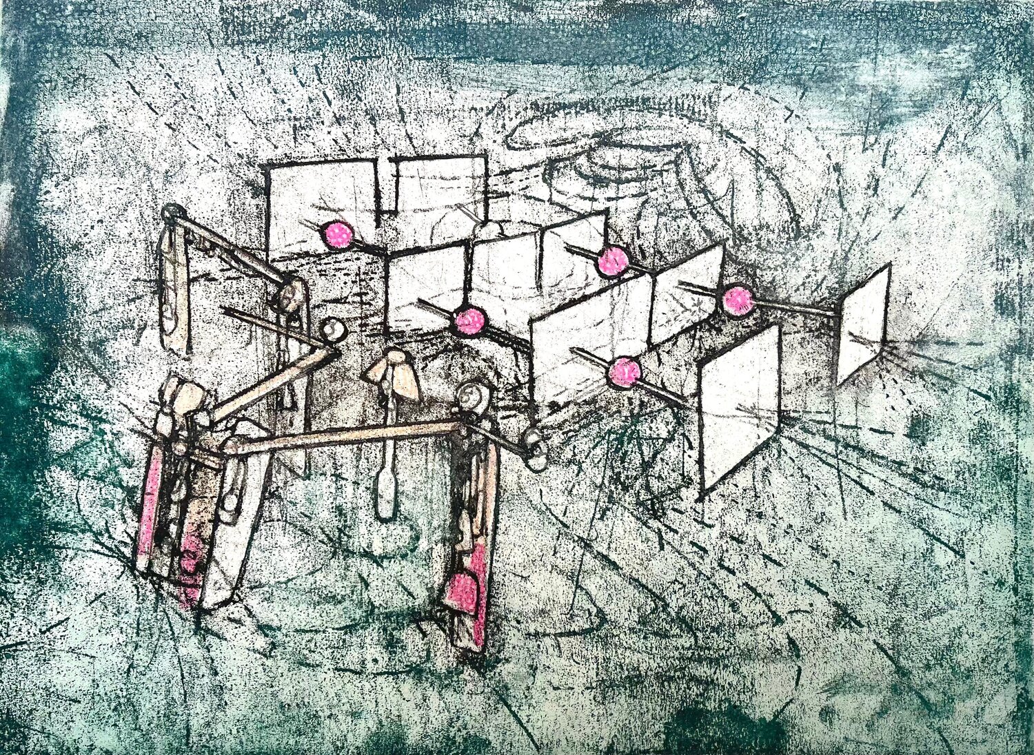 Come Detta Dentro Do Significado - 3 Roberto Matta Stampa in vendita