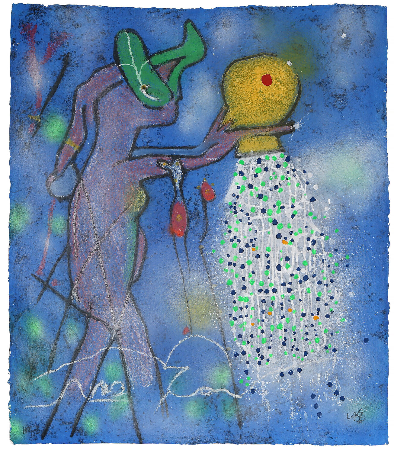 La Dulce Aqua Vita Roberto Matta Afdruk te koop
