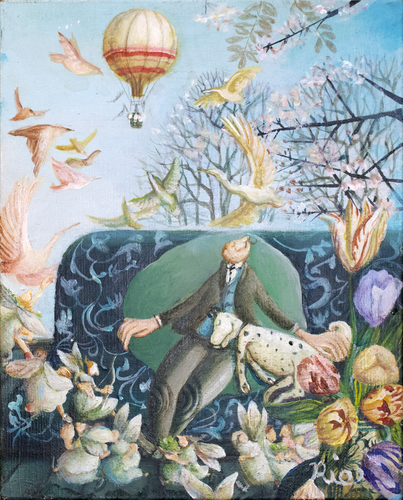While we are sleeping di Rie Kono, Pittura in vendita su Singulart