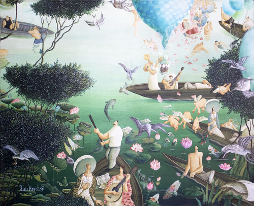 河野りえ　丁寧な表現力の実力画家 河野りえ 丁寧な表現力の実力画家 - メルカリ