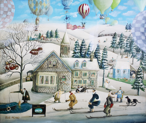 Holliday von Rie Kono, Malerei kaufen auf Singulart