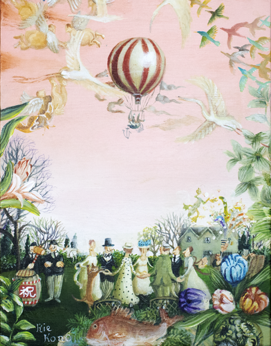 Pre-celebration recommendation van Rie Kono, Schilderij te koop op Singulart