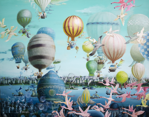 Good departure van Rie Kono, Schilderij te koop op Singulart