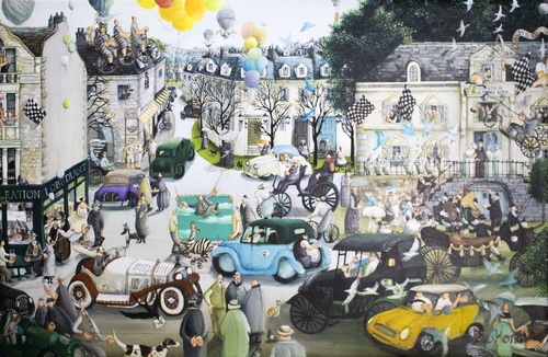 Take a rest for Brand new day de Rie Kono, Pintura a la venta en Singulart